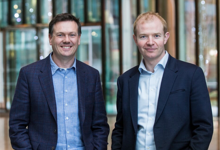 Paul O'Shea and Terry Benge, co-founders of Kumoco / SnowCoder